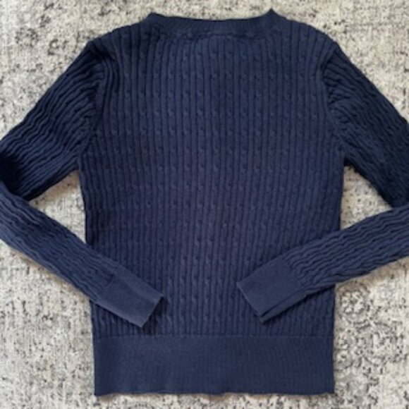 🧡3/15 GAP Navy Cardigan Kids S - Picture 8 of 8